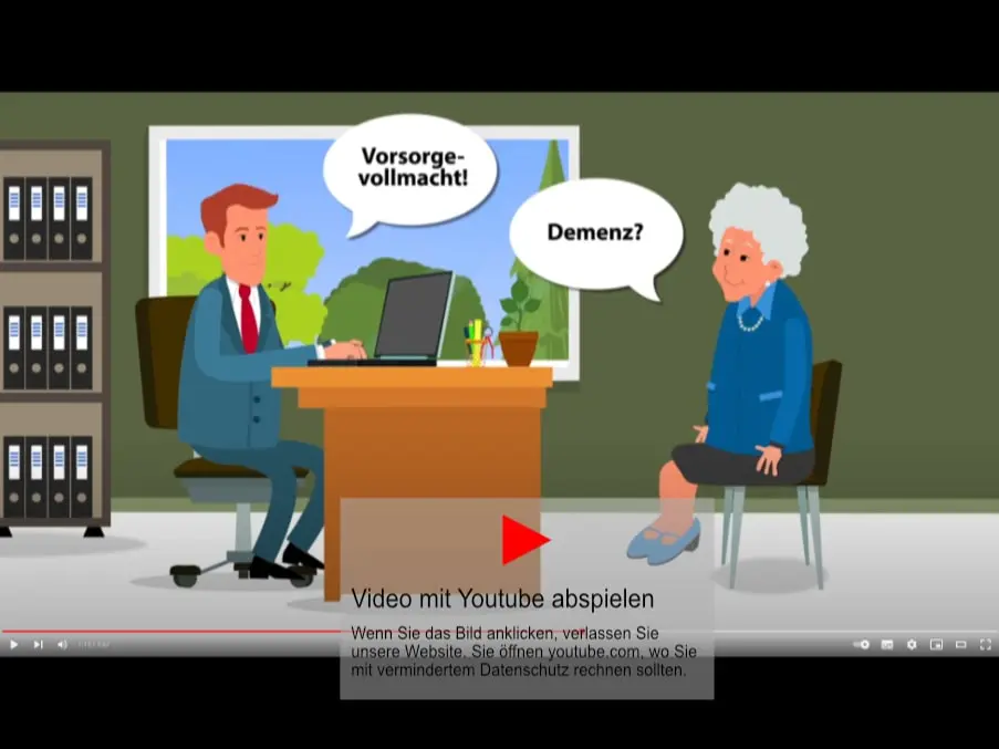 Erklärvideo zur Arbeit von Bevollmächtigten im Vorsorgerecht für den Verein VorsorgeAnwalt e.V. in Berlin